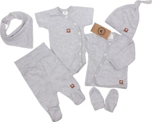 Wyprawka jednolita szara. Kompletna wyprawka.  Bawełniana wyprawka. Wyprawka do szpitala. Zestaw dla noworodka. Wyprawka na prezent. Wyprawka dla noworodka. Wyprawka na wyjście ze szpitala. Unikalny komplet.