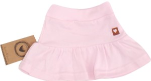 Różowa spódniczka niemowlęca.  Bawełniana spódniczka dla niemowlaka.