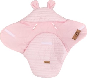 Spiworek z bawełnianą podszewką do fotelika różowy