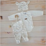 KAZUM Komplet body + półśpiochy + czapka sand land ostatnie sztuki 50, 68