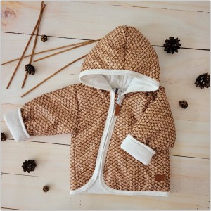 Kurtka ortalionowa dla niemowlaka. Kurtka na wiosnę i jesień dla niemowlaka. Unikatowa kurtka  niemowlęca na chłodne dni.