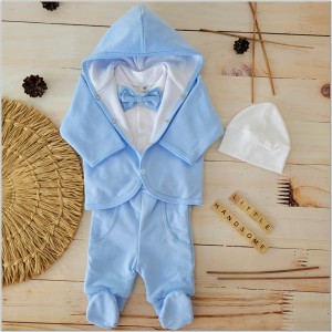 6 bawełniany komplet na chrzest dla chłopca wiosna jesień.jpg