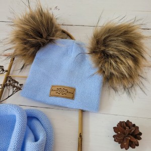 12 czapka zimowa z pomponami + komin.jpg