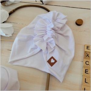 31 czapka turban + chustka cienki z laicry.jpg