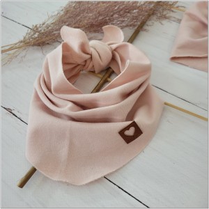 15 czapka turban + chustka jesień wiosna .jpg