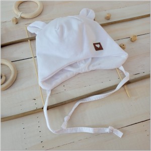 14 czapka niemowlęca dreswowa wiązana.JPG