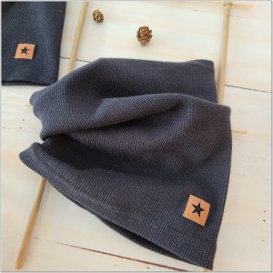 10 czapka prążkowana +komin na jesień wiosnę.JPG