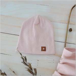 1 czapka prążkowana +komin na jesień wiosnę.JPG