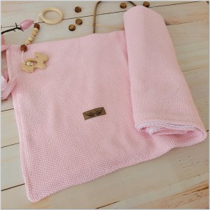 7 koc niemowlęcy włóczkowy z bawełnianą podszewką.JPG