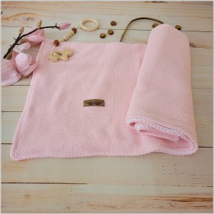 8 koc niemowlęcy włóczkowy z bawełnianą podszewką.JPG