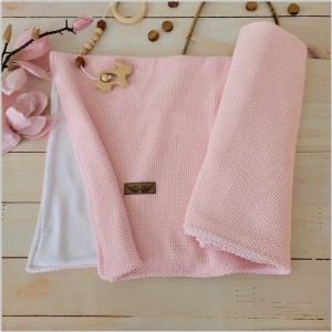 9 koc niemowlęcy włóczkowy z bawełnianą podszewką.JPG