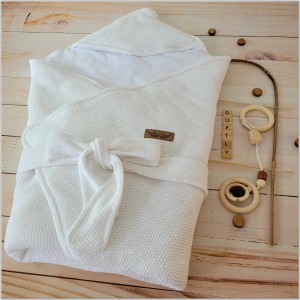 2 rożek niemowlęcy włóczkowy cieplutki.JPG