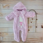 Ciepły gruby Kombinezon zimowy ocieplany MIŚ 62,68,74 ostatnie sztuki   