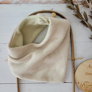 16 apaszka włóczkowa niemowlęca podwójna.JPG