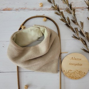 22 apaszka włóczkowa niemowlęca podwójna.JPG