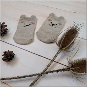 3 skarpetki niemowlęce miś.JPG