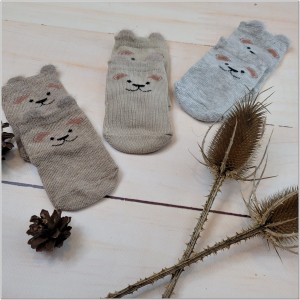 16 skarpetki niemowlęce miś.JPG