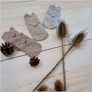 18 skarpetki niemowlęce miś.JPG