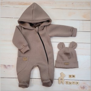 1 kombinezon wiosenny jesienny niemowlęcy + czapka.JPG