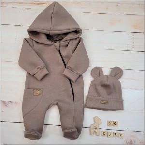 4 kombinezon wiosenny jesienny niemowlęcy + czapka.JPG