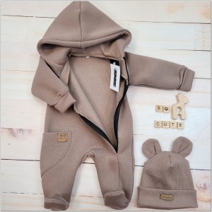 16 kombinezon wiosenny jesienny niemowlęcy + czapka.JPG