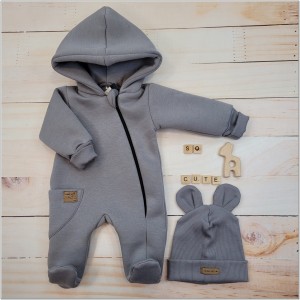 26 kombinezon wiosenny jesienny niemowlęcy + czapka.JPG