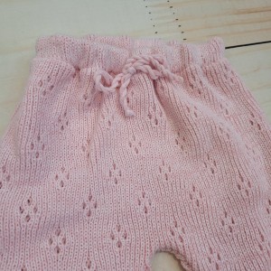 13 4 częśćiowy włóczkowy ażurkowy komlet z falbanką tunika półśpiochy czapka opaska chrzest.jpg