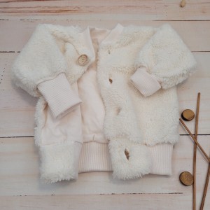 4 kurtka niemowlęca misiowa bawełniana z guzikami wiosna jesień zima.jpg