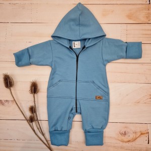 73kombinezon bawełniany zamek zatrzaski kaptur pajac wiosna lato jesień.jpg