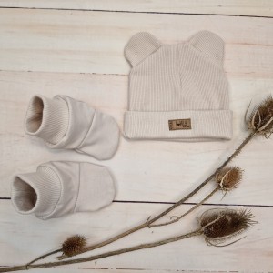 92cz komplet czapka z uszami buciki ściągacz prążek.jpg