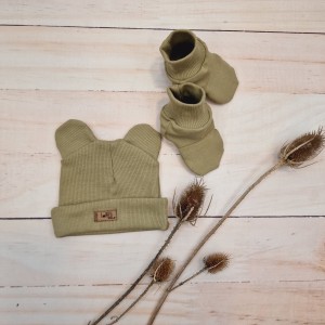 482cz komplet czapka z uszami buciki ściągacz prążek.jpg