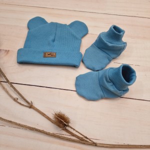 2 2cz komplet czapka z uszami buciki ściągacz prążek.jpg