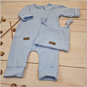 12 pajacyk romper +czapka dla noworodka pajacyk .jpg