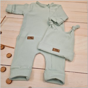 4 pajacyk romper +czapka dla noworodka pajacyk .jpg