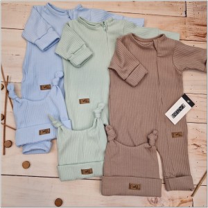 16 pajacyk romper +czapka dla noworodka pajacyk .jpg