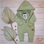 Kazum Kombinezon dresowy z odpinanym kapturem 56-86 olive green