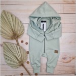 Kazum Kombinezon dresowy z odpinanym kapturem 56-86 minty green