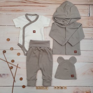 14cz wyprawka do szpitala body spodnie czapka kaftanik .jpg