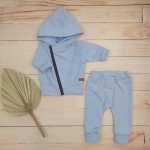 KAZUM Dres bluza + spodnie baby blue ostatnia sztuka 62