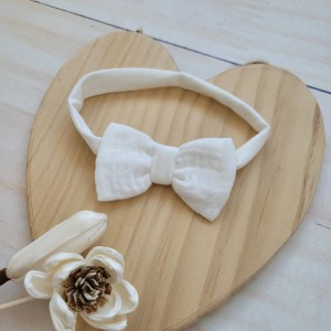 5opaska bezuciskowa z kokardką ecru.jpg