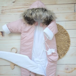 2kombinezon zimowy ocieplany rękawiczki futerko kaptur dwa zamki .jpg