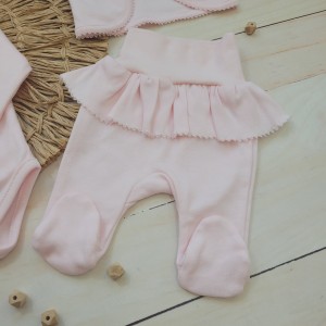 12 4 częściowa wyprawka komplet niemowlęca niemowlę noworodek kaftanik body półśpiochy opaska chrzest .jpg