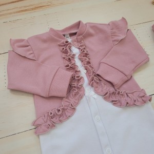 232częściowy zestaw pajacyk opaska chrzest wyprawka niemowle noworodek.jpg