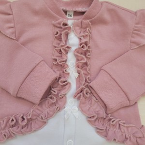 242częściowy zestaw pajacyk opaska chrzest wyprawka niemowle noworodek.jpg