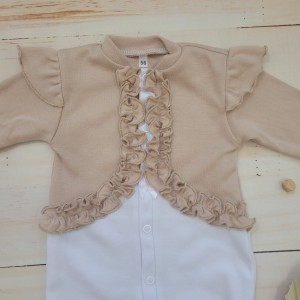 42częściowy zestaw pajacyk opaska chrzest wyprawka niemowle noworodek.jpg