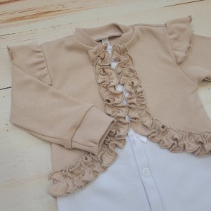 112częściowy zestaw pajacyk opaska chrzest wyprawka niemowle noworodek.jpg