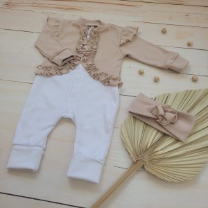 122częściowy zestaw pajacyk opaska chrzest wyprawka niemowle noworodek.jpg