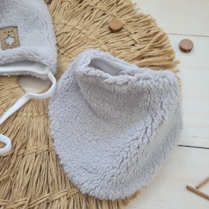 2czapka apaszka jesien zima wiosna komplet 2cz zestaw czapka z uszkami niemowle noworodek zestaw wypr.jpg