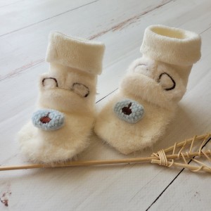 19skarpetki zimowe niemowle noworodek miś bezuciskowe ściągacz elsatyczne .JPG