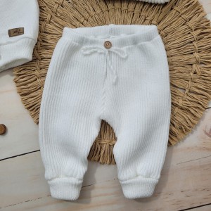 33 cz komplet niemowle noworodek wiosna lato jesień zima spodnie sweterek czapka chrzest wyjscie ze s.JPG